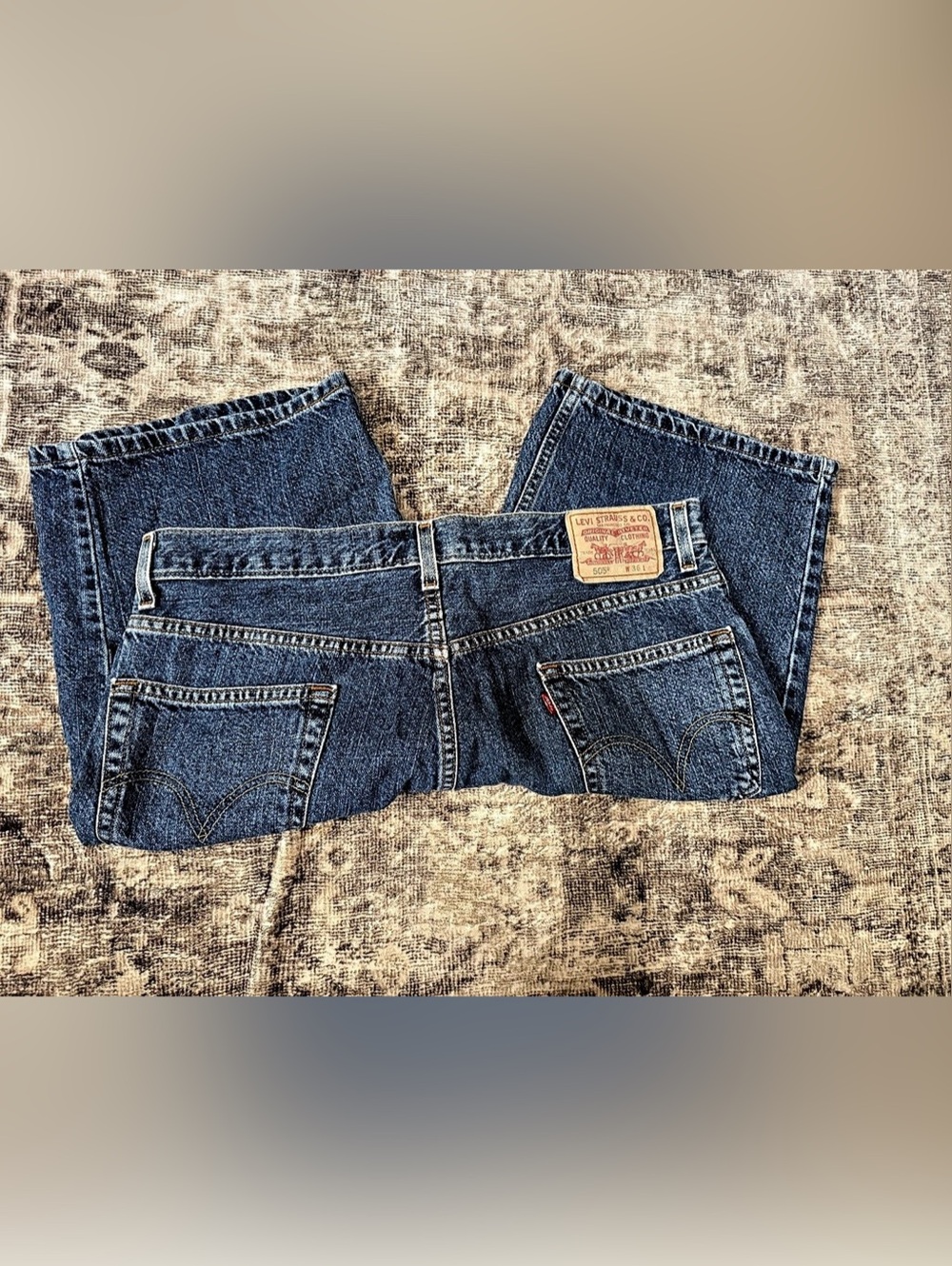 Vintage Levi's 505 Regular Fit Denim Shorts Women's Denim Jean Shorts in Blue